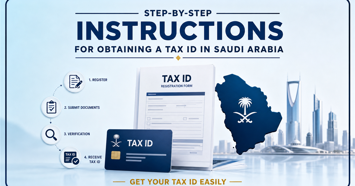 Step-by-Step Instructions for Obtaining a Tax ID in Saudi Arabia