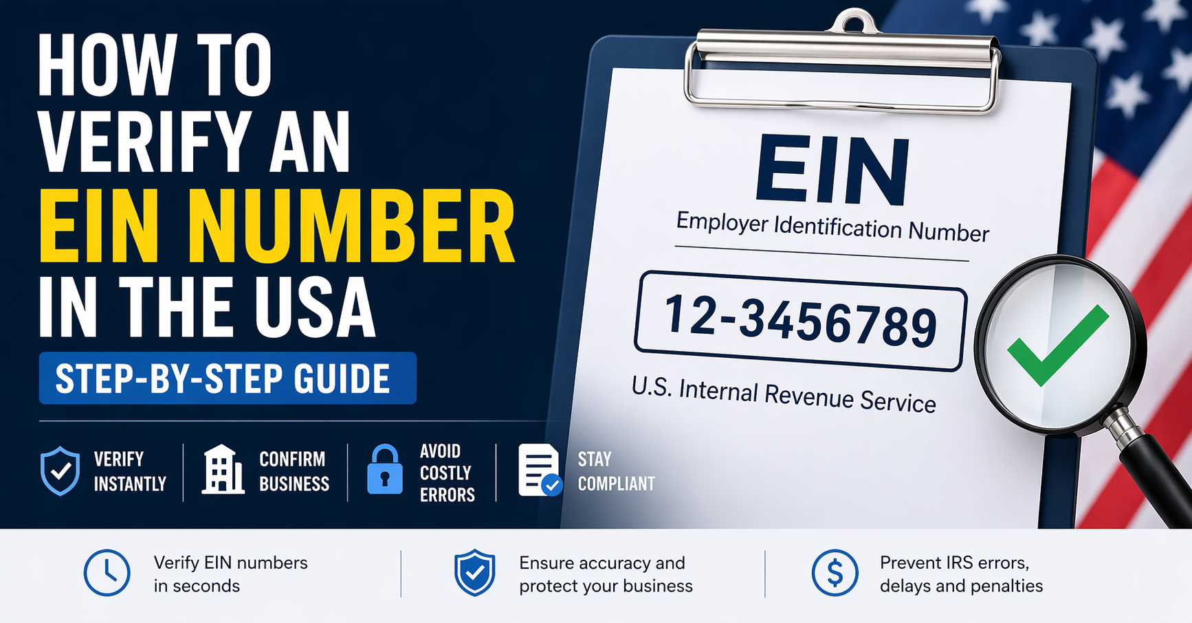 How to Verify an EIN Number in the USA (Step-by-Step Guide)