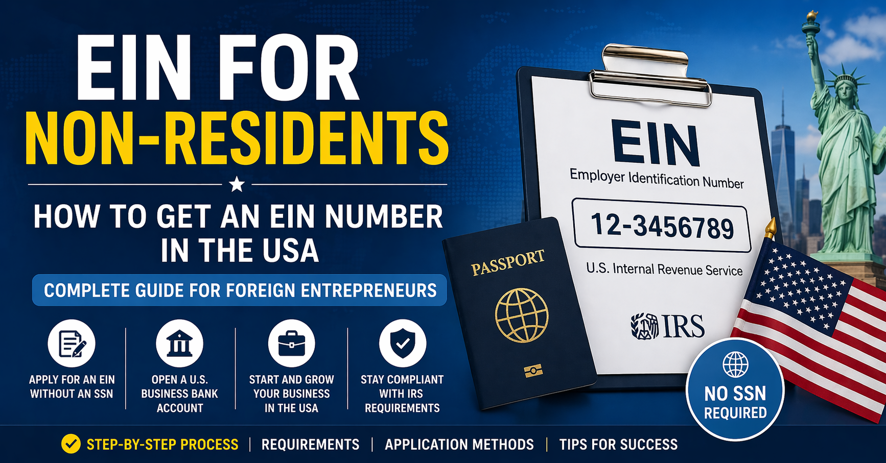 EIN for Non-Residents: How to Get an EIN Number in the USA