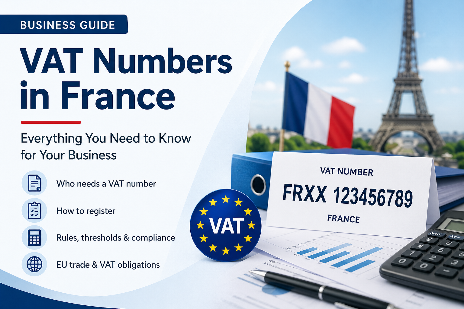 Everything You Need to Know About VAT Numbers in France: A Business Owner’s Guide