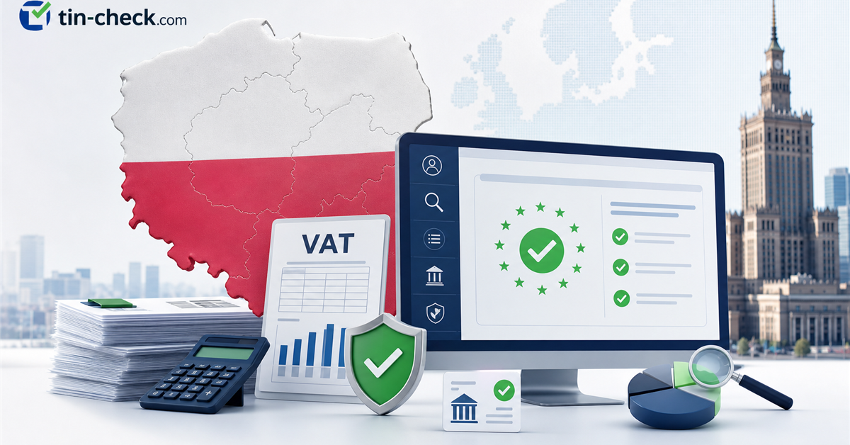 Step-by-Step Guide to Company VAT Verification and Taxpayer Identification in Poland Using VIES VAT Check