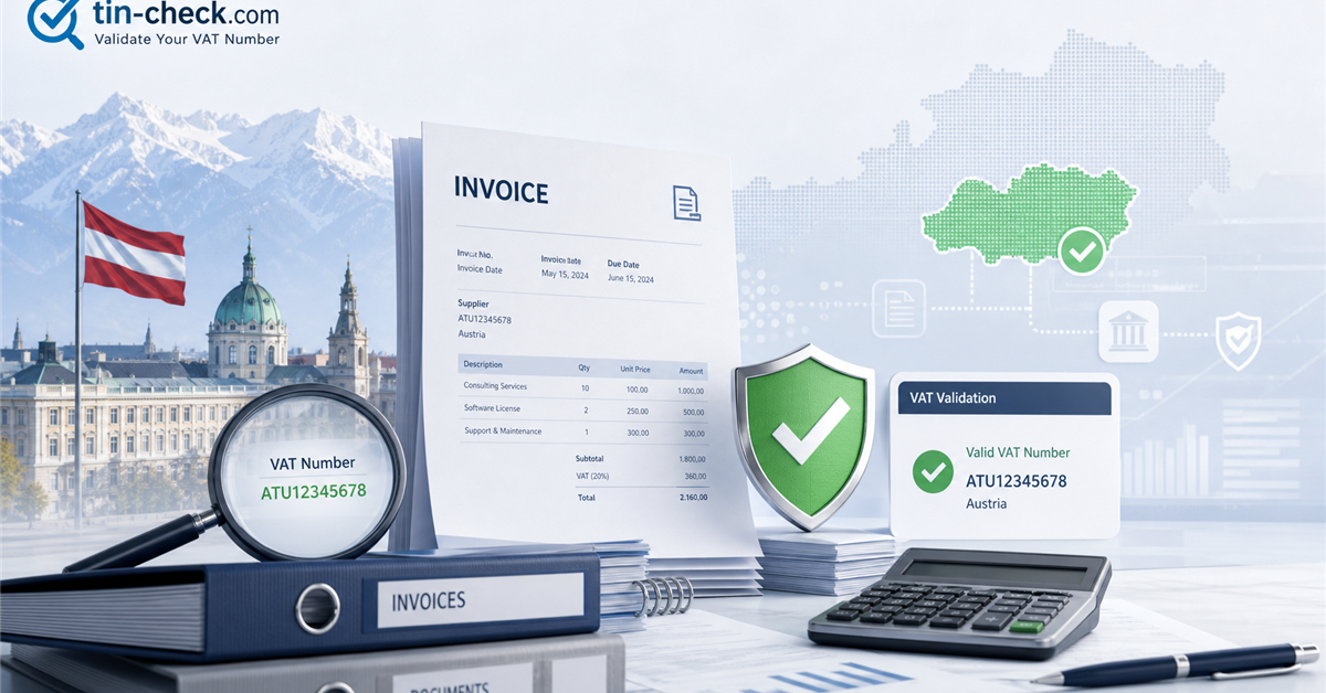 Step-by-Step Tutorial for Austrian Companies: Invoice Validation with VAT Numbers